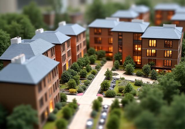 Desarrollo residencial modelo